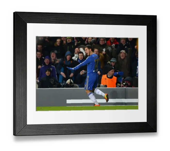 Framed Print : Eden Hazard's Thrilling Goal: Chelsea Secures Europa League Victory Over Sparta Prague (22nd February 2013) Framed Print : Eden Hazard's Thrilling Goal: Chelsea Secures Europa League Victory Over Sparta Prague (22nd February 2013)