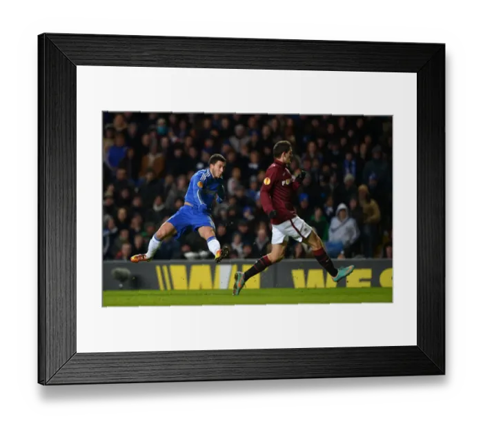 Framed Print : Eden Hazard Scores First Goal for Chelsea: Europa League Victory over Sparta Prague (February 22, 2013) Framed Print : Eden Hazard Scores First Goal for Chelsea: Europa League Victory over Sparta Prague (February 22, 2013)