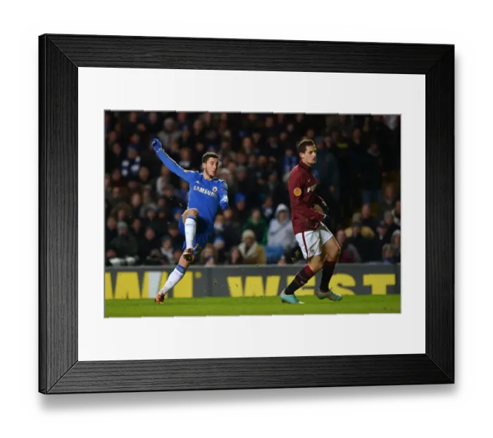 Framed Print : Eden Hazard's Historic First Goal: Chelsea's Europa League Victory Over Sparta Prague (February 22, 2013) - Stamford Bridge Framed Print : Eden Hazard's Historic First Goal: Chelsea's Europa League Victory Over Sparta Prague (February 22, 2013) - Stamford Bridge