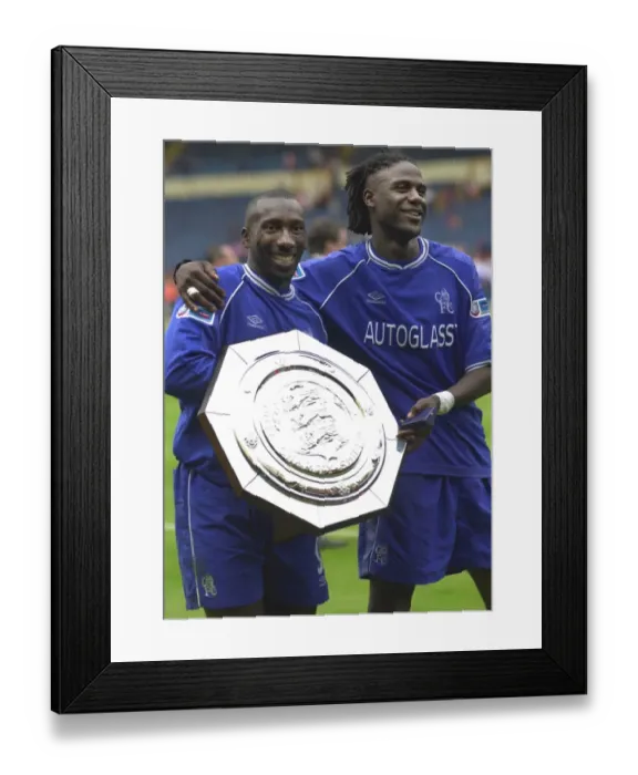 Framed Print : Charity Shield Chelsea v Man U Framed Print : Charity Shield Chelsea v Man U