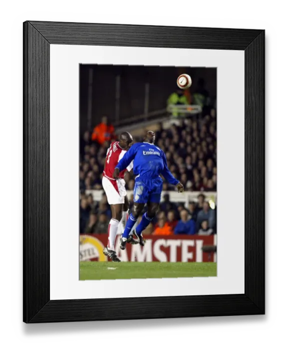 Framed Print : Soccer - UEFA Champions League - Quarter Final - Second Leg - Arsenal v Chelsea
