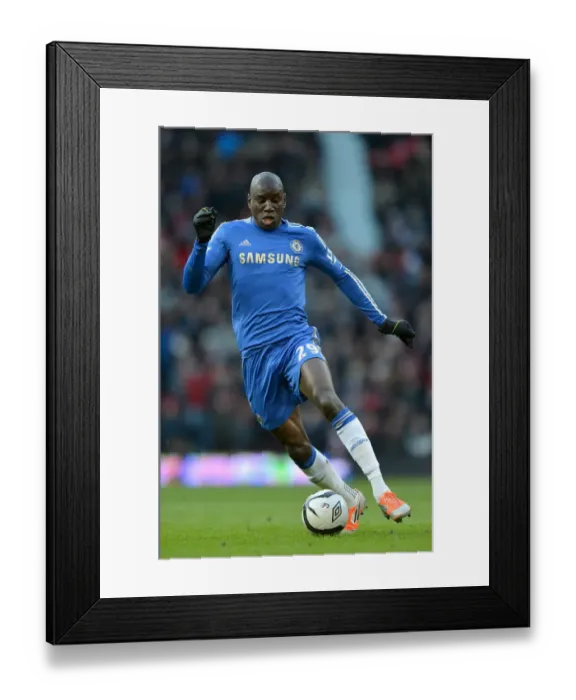 Framed Print : Soccer - FA Cup - Quarter Final - Manchester United v Chelsea - Old Trafford