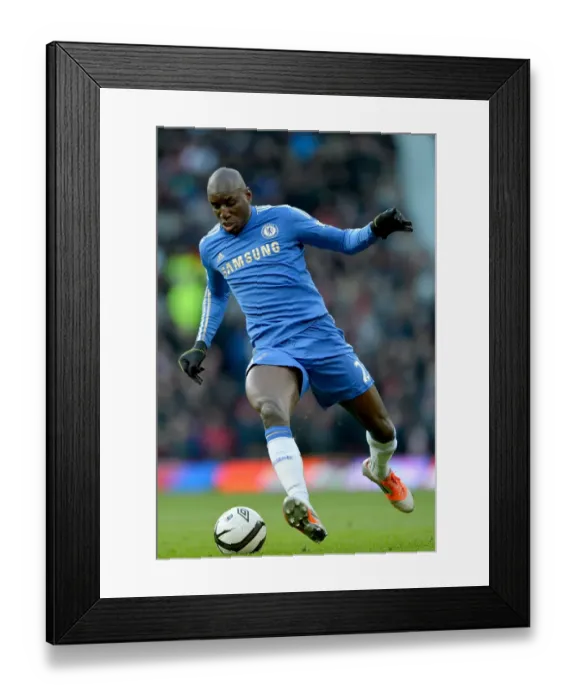 Framed Print : Demba Ba Scores the FA Cup Quarterfinal Upset: Chelsea at Old Trafford vs. Manchester United (10th March 2013) Framed Print : Demba Ba Scores the FA Cup Quarterfinal Upset: Chelsea at Old Trafford vs. Manchester United (10th March 2013)