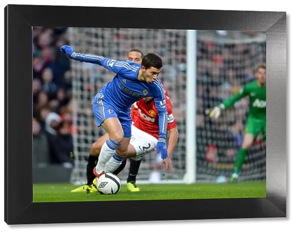 Eden Hazard's Thrilling Run: Chelsea's Victory Over Manchester United in the FA Cup Quarterfinal at Old Trafford (March 10, 2013)