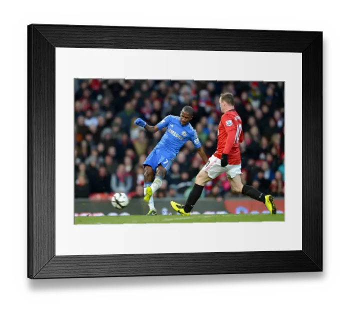 Framed Print : Ramires Strike: Chelsea's Momentum Shift vs. Manchester United in FA Cup Quarterfinal at Old Trafford (March 10, 2013) Framed Print : Ramires Strike: Chelsea's Momentum Shift vs. Manchester United in FA Cup Quarterfinal at Old Trafford (March 10, 2013)