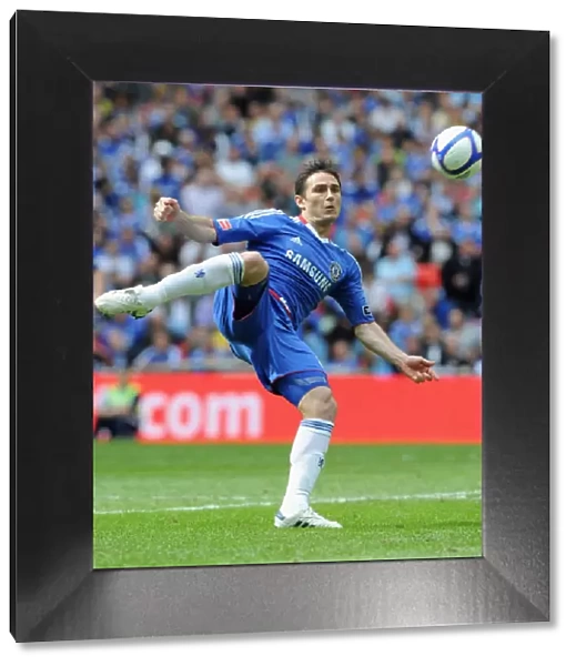 FA Cup Final 2010: Chelsea's Frank Lampard in Action against Portsmouth
