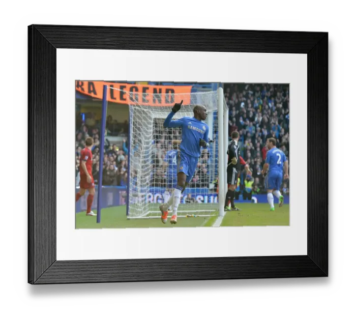 Framed Print : Demba Ba's Game-Winning Thriller: Chelsea Edges Past West Bromwich Albion (March 2, 2013) Framed Print : Demba Ba's Game-Winning Thriller: Chelsea Edges Past West Bromwich Albion (March 2, 2013)