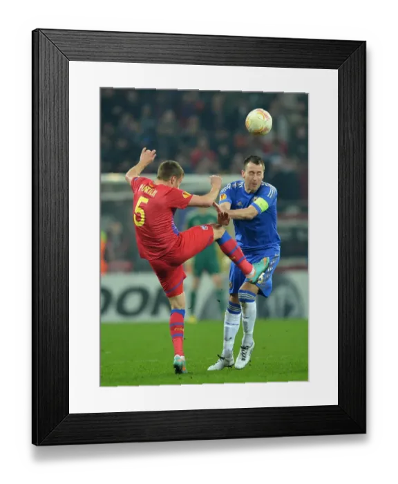 Framed Print : Soccer - UEFA Europa League - Round of 16 - First Leg - Steaua Bucharest v Chelsea - Arena Nationala