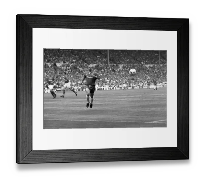 Framed Print : Gianluca Vialli Leading Chelsea to FA Cup Victory at Wembley (1997) Framed Print : Gianluca Vialli Leading Chelsea to FA Cup Victory at Wembley (1997)