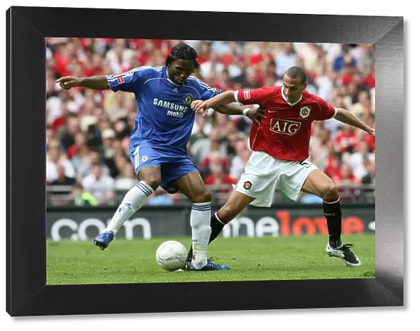 Clash of Titans: Drogba vs. Ferdinand - FA Cup Final Showdown (2007): Chelsea vs. Manchester United