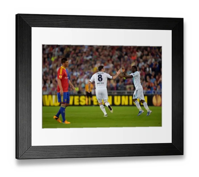 Framed Print : Soccer - UEFA Europa League - Semi Final - First Leg - FC Basel v Chelsea - St Jakob-Park Framed Print : Soccer - UEFA Europa League - Semi Final - First Leg - FC Basel v Chelsea - St Jakob-Park