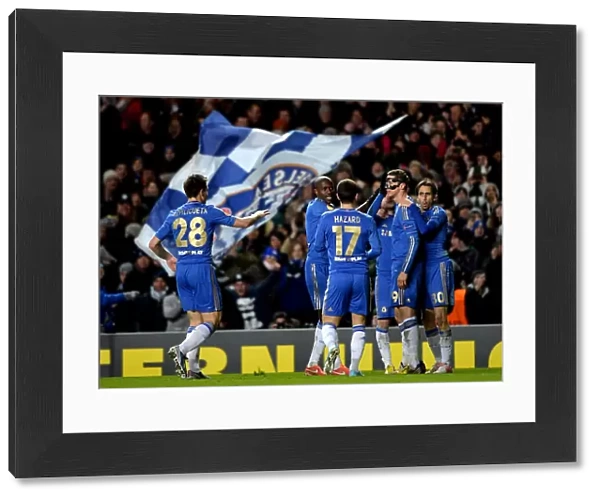 Fernando Torres Scores Third Goal: Chelsea's Europa League Victory Over Rubin Kazan at Stamford Bridge
