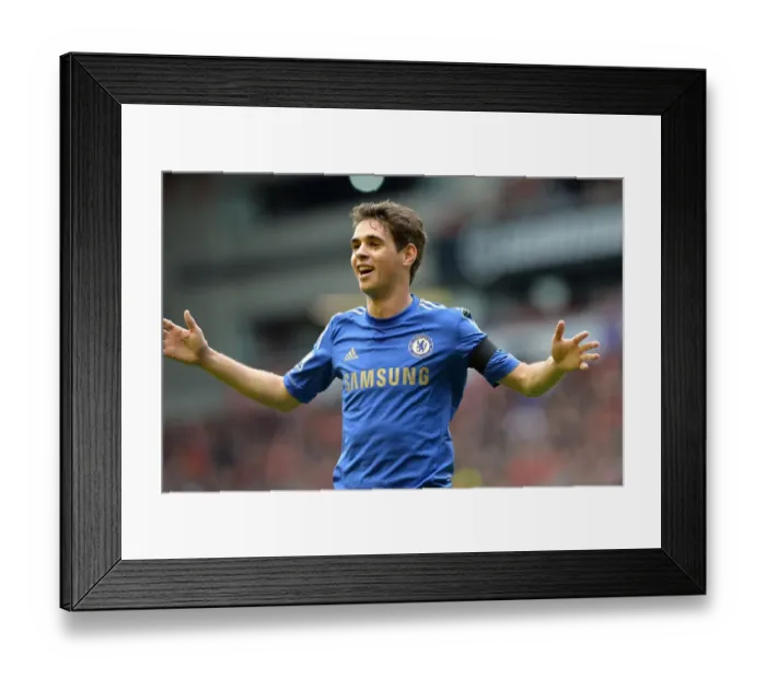 Framed Print : Oscar's Header: Chelsea Kicks Off Scoring at Anfield Against Liverpool (April 21, 2013, Barclays Premier League) Framed Print : Oscar's Header: Chelsea Kicks Off Scoring at Anfield Against Liverpool (April 21, 2013, Barclays Premier League)