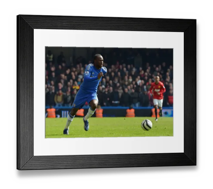 Framed Print : Victor Moses Dramatic Performance: Chelsea vs Manchester United - FA Cup Quarter Final Replay at Stamford Bridge (April 1, 2013) Framed Print : Victor Moses Dramatic Performance: Chelsea vs Manchester United - FA Cup Quarter Final Replay at Stamford Bridge (April 1, 2013)