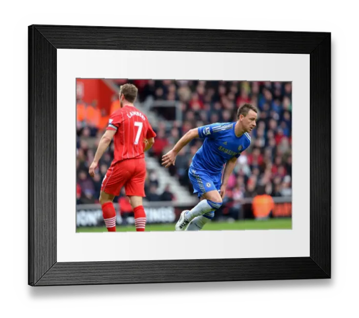 Framed Print : Soccer - Barclays Premier League - Southampton v Chelsea - St Mary s Framed Print : Soccer - Barclays Premier League - Southampton v Chelsea - St Mary s