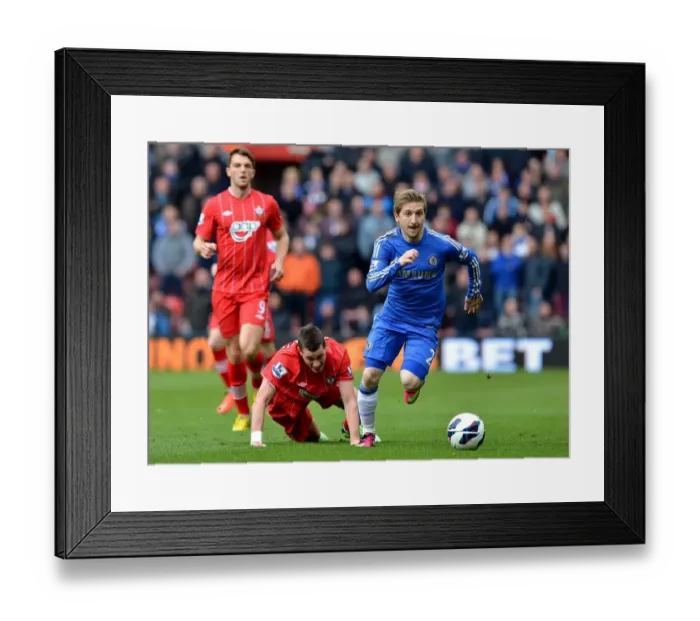 Framed Print : Marko Marin Outmaneuvers Morgan Schneiderlin: A Moment of Skill in the Barclays Premier League Clash Between Chelsea and Southampton Framed Print : Marko Marin Outmaneuvers Morgan Schneiderlin: A Moment of Skill in the Barclays Premier League Clash Between Chelsea and Southampton