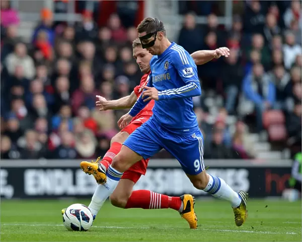 Intense Battle: Fernando Torres vs. Jos Hooiveld - Southampton vs. Chelsea, Premier League (March 30, 2013)