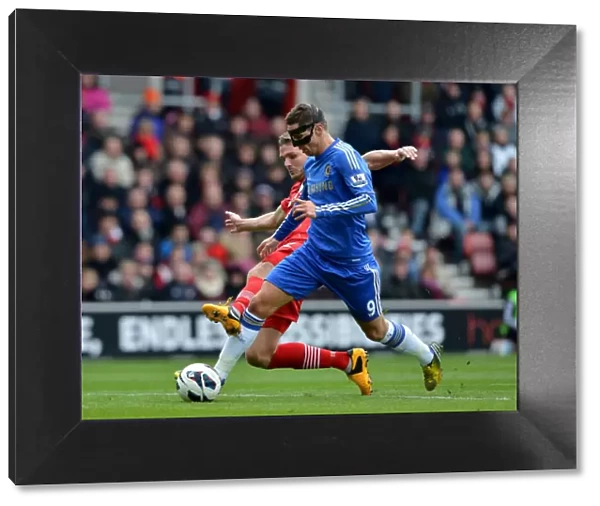 Intense Battle: Fernando Torres vs. Jos Hooiveld - Southampton vs. Chelsea, Premier League (March 30, 2013)