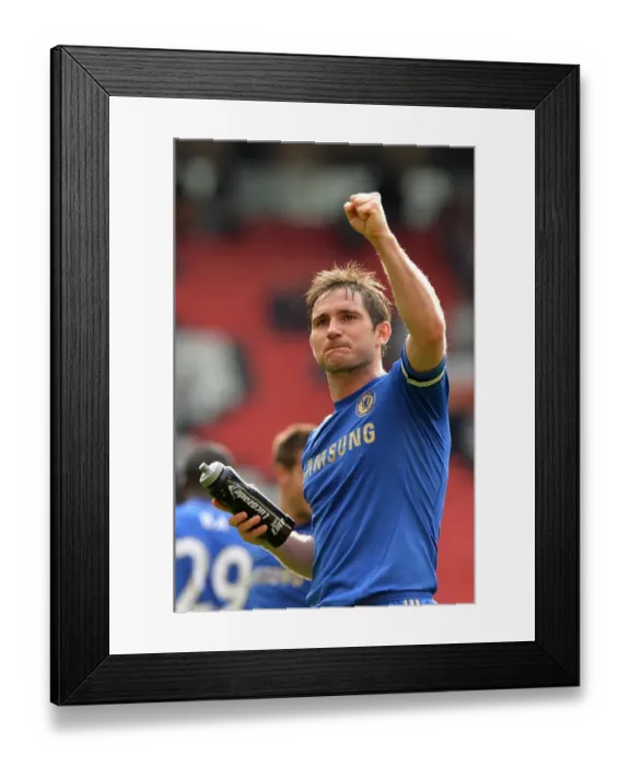 Framed Print : Frank Lampard's Heartfelt Thanks to Chelsea Fans After Manchester United Victory (May 2013) Framed Print : Frank Lampard's Heartfelt Thanks to Chelsea Fans After Manchester United Victory (May 2013)