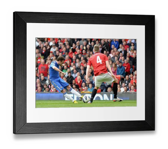 Framed Print : Juan Mata's Stunner: Chelsea's First Goal vs. Manchester United (5th May 2013, Barclays Premier League) Framed Print : Juan Mata's Stunner: Chelsea's First Goal vs. Manchester United (5th May 2013, Barclays Premier League)