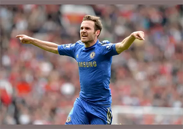 Juan Mata's Euphoric Moment: First Goal Against Manchester United for Chelsea (May 2013, Old Trafford)
