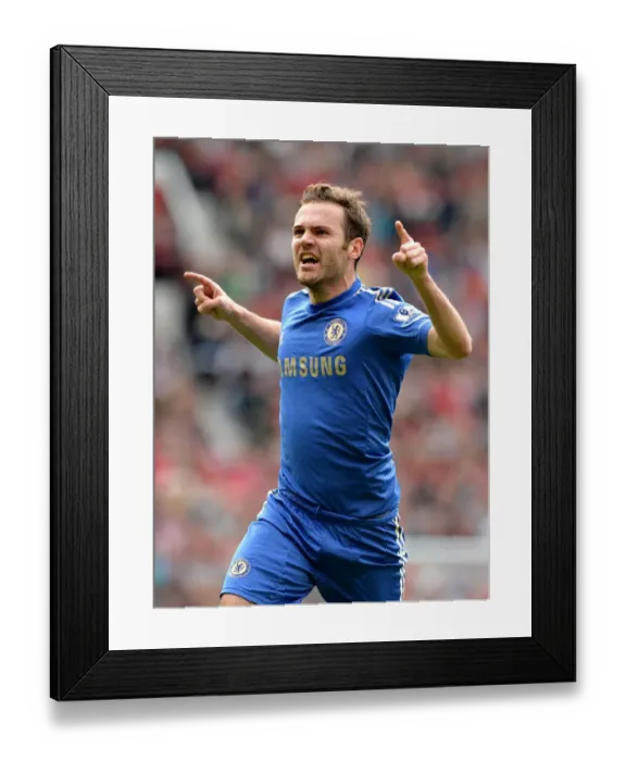 Framed Print : Juan Mata's Thrilling Goal: Manchester United vs. Chelsea, Premier League Showdown (5th May 2013) Framed Print : Juan Mata's Thrilling Goal: Manchester United vs. Chelsea, Premier League Showdown (5th May 2013)