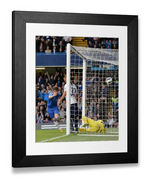 Framed Print : Embolo-Oscar: Opening the 2013 Score Sheet Against Tottenham at Stamford Bridge
