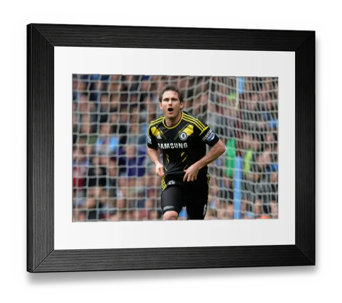 Framed Print : Frank Lampard's Double Strike: Chelsea Secures Victory over Aston Villa in the Barclays Premier League (11th May 2013) Framed Print : Frank Lampard's Double Strike: Chelsea Secures Victory over Aston Villa in the Barclays Premier League (11th May 2013)
