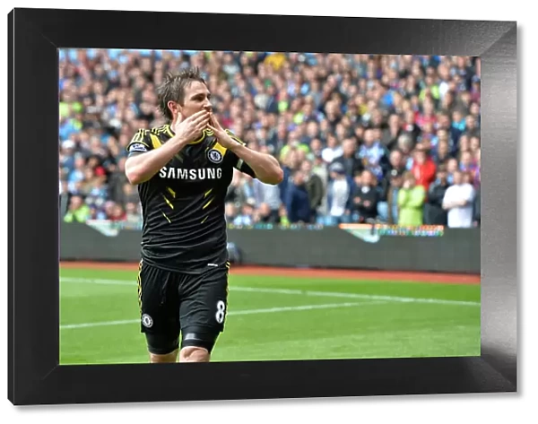 Frank Lampard's Double: Chelsea's Thrilling 3-1 Victory Over Aston Villa in the Premier League (11th May 2013)