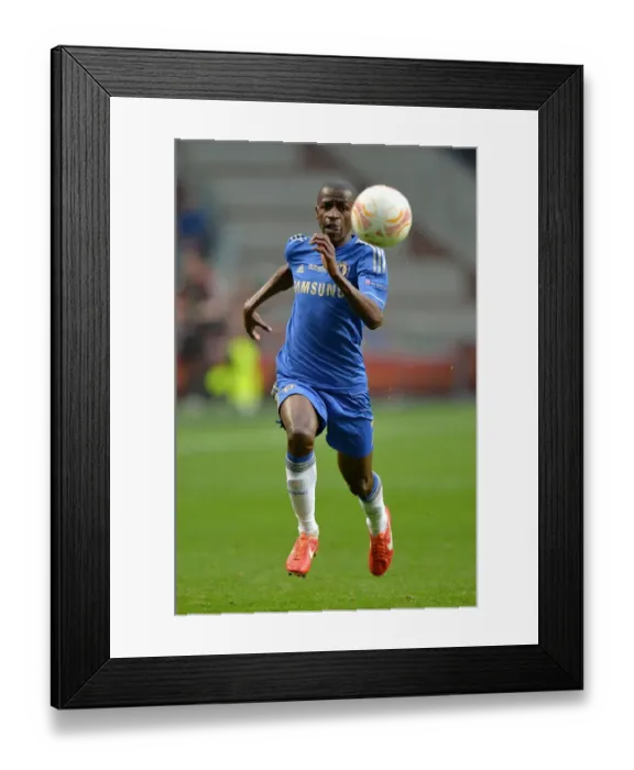 Framed Print : Nascimento Ramires: Chelsea's Europa League Hero at Amsterdam Arena (16th May 2013)