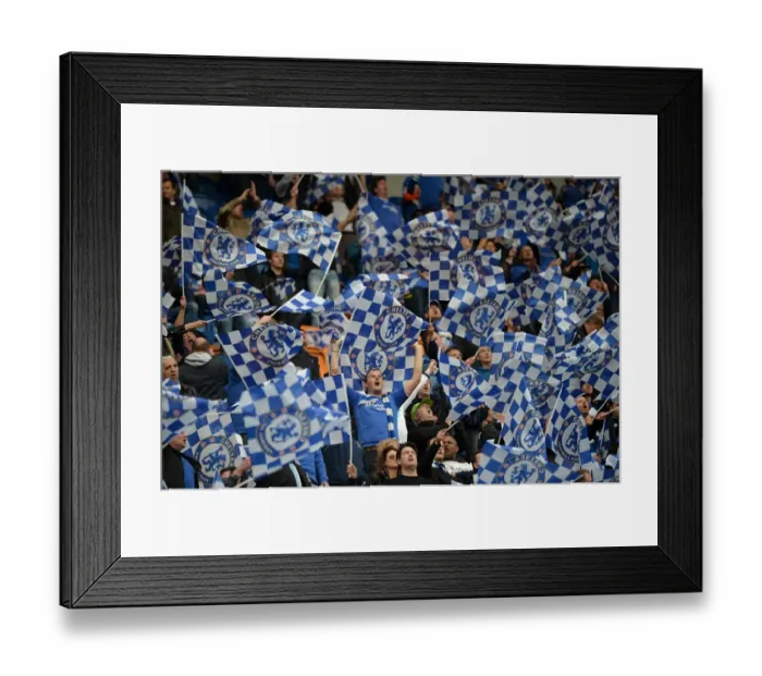 Framed Print : Chelsea FC: Unwavering Support of the Blues at the Europa League Final vs. Benfica (Amsterdam Arena, May 16, 2013) Framed Print : Chelsea FC: Unwavering Support of the Blues at the Europa League Final vs. Benfica (Amsterdam Arena, May 16, 2013)