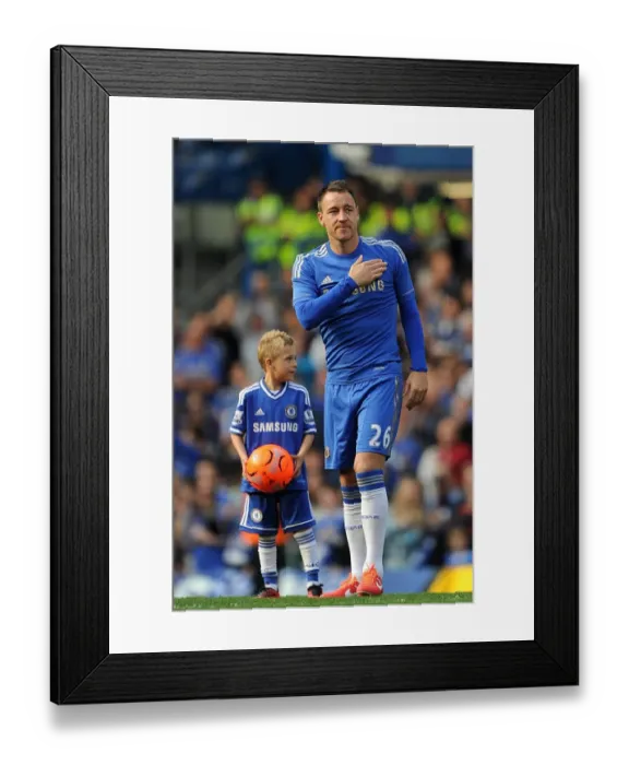 Framed Print : Chelsea's John Terry Amidst Jubilant Fans: Celebrating Premier League Victory on Stamford Bridge (Chelsea vs Everton, May 19, 2013) Framed Print : Chelsea's John Terry Amidst Jubilant Fans: Celebrating Premier League Victory on Stamford Bridge (Chelsea vs Everton, May 19, 2013)