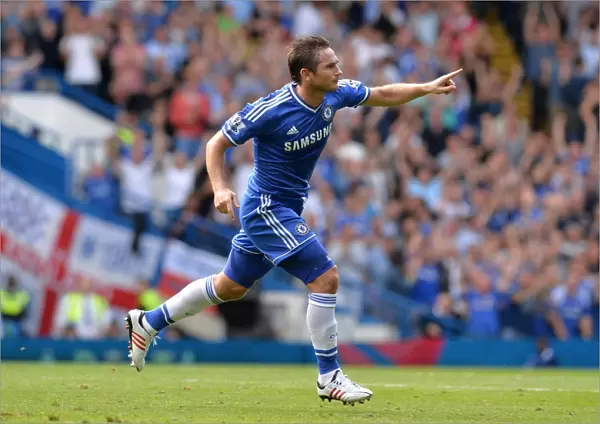 Frank Lampard's Double: Chelsea's Triumph over Hull City Tigers in the Barclays Premier League (18th August 2013)