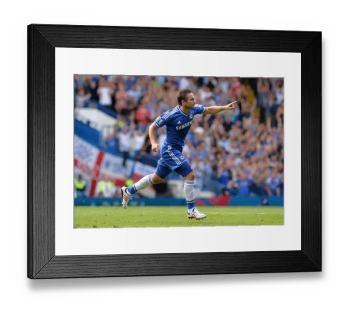 Framed Print : Frank Lampard's Double: Chelsea's Triumph over Hull City Tigers in the Barclays Premier League (18th August 2013) Framed Print : Frank Lampard's Double: Chelsea's Triumph over Hull City Tigers in the Barclays Premier League (18th August 2013)