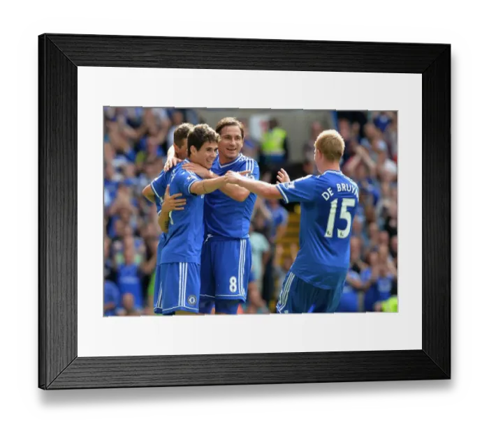 Framed Print : Oscar's Thrilling First Goal: Chelsea vs. Hull City (August 18, 2013, Stamford Bridge) Framed Print : Oscar's Thrilling First Goal: Chelsea vs. Hull City (August 18, 2013, Stamford Bridge)