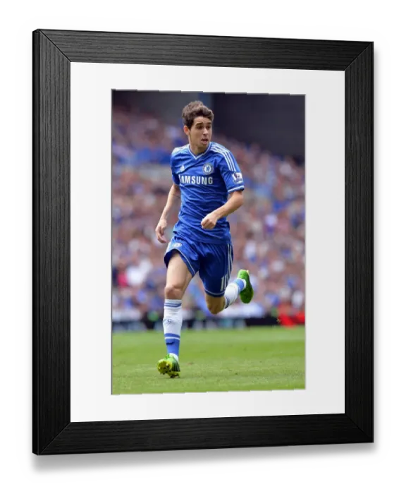 Framed Print : Oscar in Action: Chelsea FC vs Hull City Tigers, Stamford Bridge (18.08.2013) Framed Print : Oscar in Action: Chelsea FC vs Hull City Tigers, Stamford Bridge (18.08.2013)