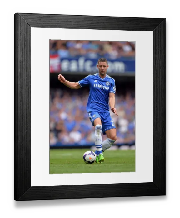 Framed Print : Gary Cahill in Action: Chelsea vs. Hull City Tigers, Premier League (August 18, 2013) Framed Print : Gary Cahill in Action: Chelsea vs. Hull City Tigers, Premier League (August 18, 2013)