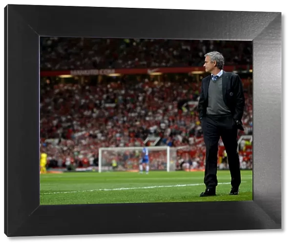 Jose Mourinho at Old Trafford: A Premier League Showdown (Manchester United vs. Chelsea, 2013)