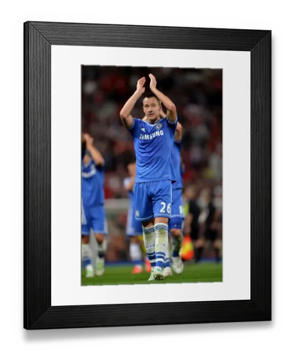 Framed Print : John Terry's Emotional Applause: Manchester United vs. Chelsea (BPL 2013) Framed Print : John Terry's Emotional Applause: Manchester United vs. Chelsea (BPL 2013)