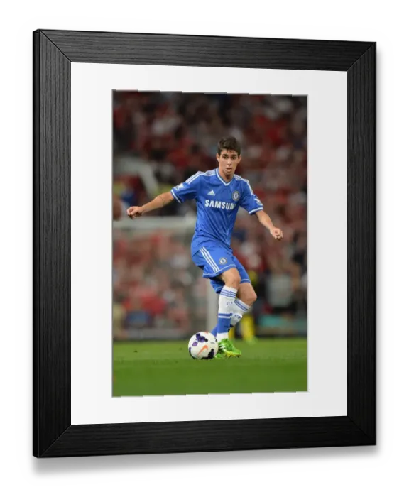 Framed Print : Oscar's Standout Performance: Manchester United vs. Chelsea (26th August 2013) - Old Trafford, Premier League Framed Print : Oscar's Standout Performance: Manchester United vs. Chelsea (26th August 2013) - Old Trafford, Premier League