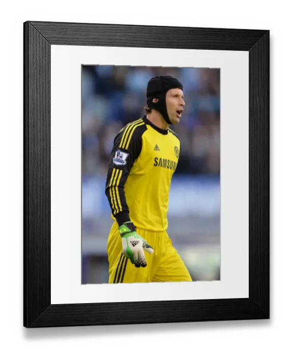 Framed Print : Soccer - Barclays Premier League - Everton v Chelsea - Goodison Park