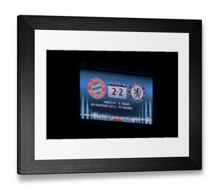 Framed Print : UEFA Super Cup Showdown: Chelsea vs. Bayern Munich - Extra Time Tension at Eden Arena Framed Print : UEFA Super Cup Showdown: Chelsea vs. Bayern Munich - Extra Time Tension at Eden Arena