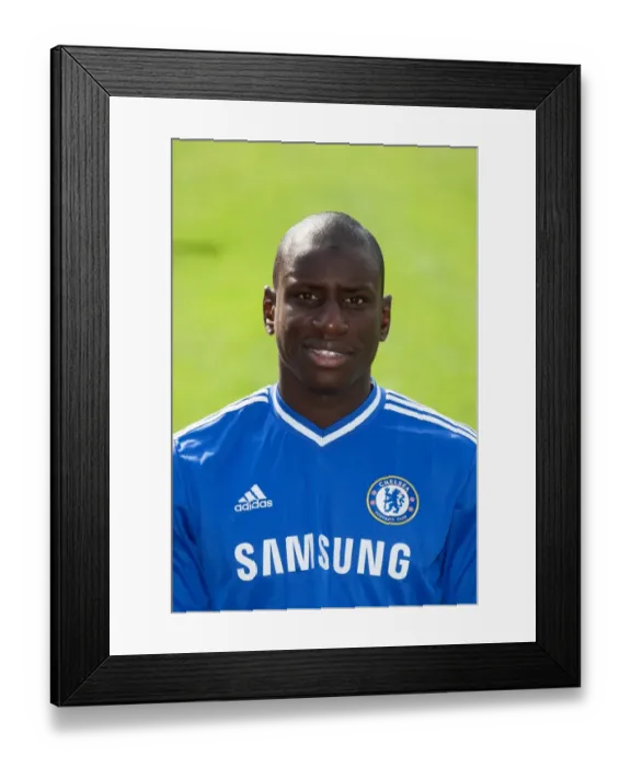 Framed Print : Branislav Ivanovic at Chelsea FC's 2013-2014 Squad Photo Session