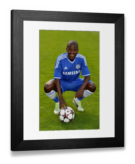 Framed Print : Chelsea FC 2013-2014 Squad: Training with Ramires at Cobham