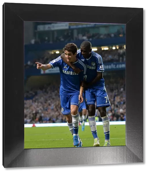 Chelsea's Oscar and Ramires: United in Victory - Opening Goal Celebration (September 21, 2013)