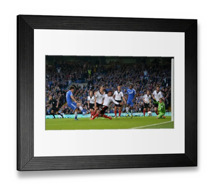 Framed Print : Oscar Scores Chelsea's Opener: Chelsea vs. Fulham, Barclays Premier League (September 21, 2013) Framed Print : Oscar Scores Chelsea's Opener: Chelsea vs. Fulham, Barclays Premier League (September 21, 2013)