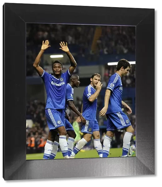 Jon Obi Mikel's Triumphant Moment: Chelsea's Second Goal Against Fulham (September 21, 2013)