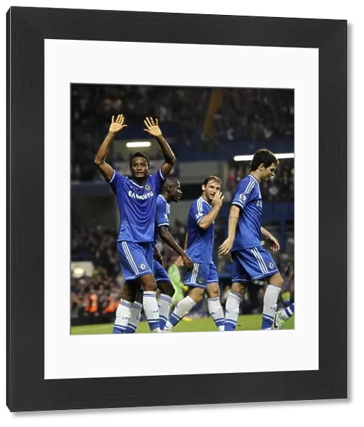 Jon Obi Mikel's Triumphant Moment: Chelsea's Second Goal Against Fulham (September 21, 2013)
