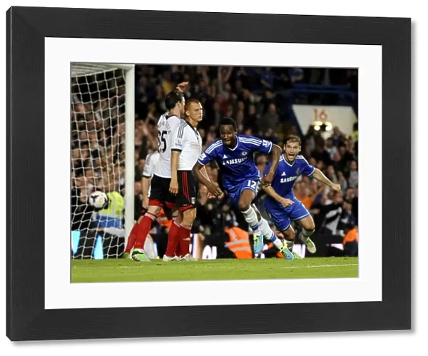 Jon Obi Mikel's Euphoric Moment: Chelsea's Second Goal Against Fulham (Sept 21, 2013)