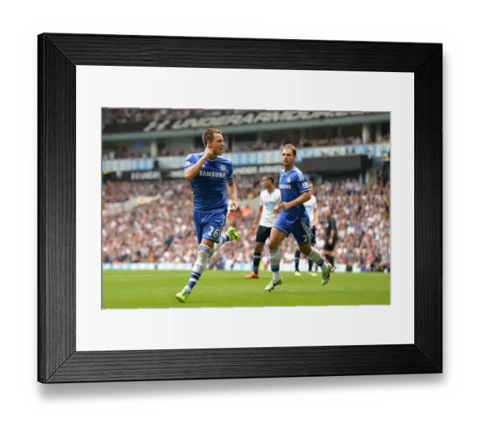 Framed Print : John Terry's Thrilling Goal: Chelsea's Game-Changing Strike Against Tottenham Hotspur (BPL 2013) Framed Print : John Terry's Thrilling Goal: Chelsea's Game-Changing Strike Against Tottenham Hotspur (BPL 2013)